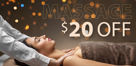 Massage Special - $20 Off